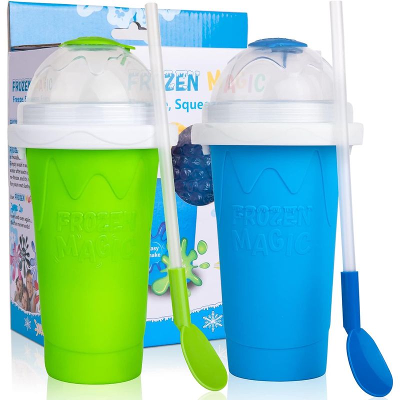 GENERICO - Vaso Congelado Rapido Taza Magica Granizado Frozen Magic