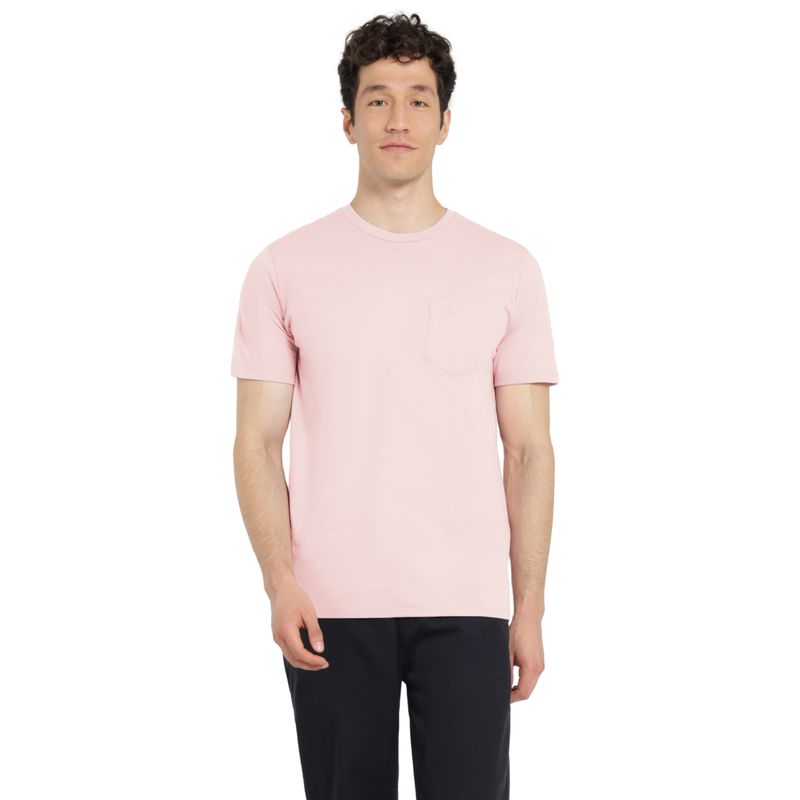 DOCKERS - Polera Hombre Pocket Tee Slim Fit Rosa Dockers
