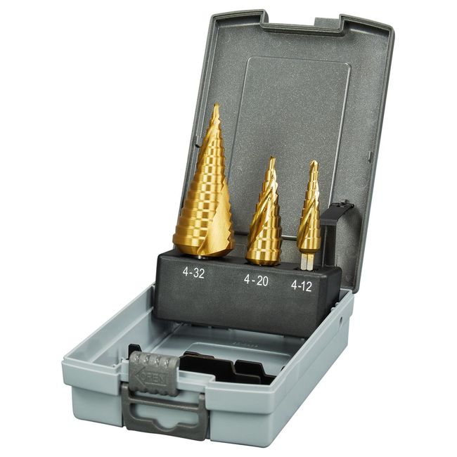 MAKITA - Set Brocas Escalonadas Espiral Titanium 3 PZAS. - Makita