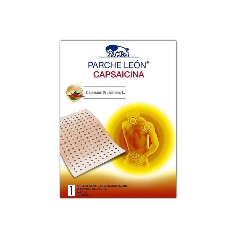 PHARMA - Parche Leon Capsaisina Rojo 1 Un