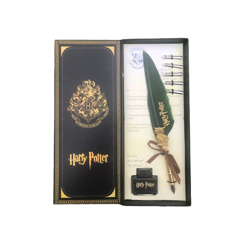 GENERICO - Lápiz Harry Potter - Pluma Harry Potter Con Tinta