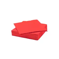 GENERICO - Servilletas Fiestas Patrias Chile Unicolor 33x33cm Pack 20u