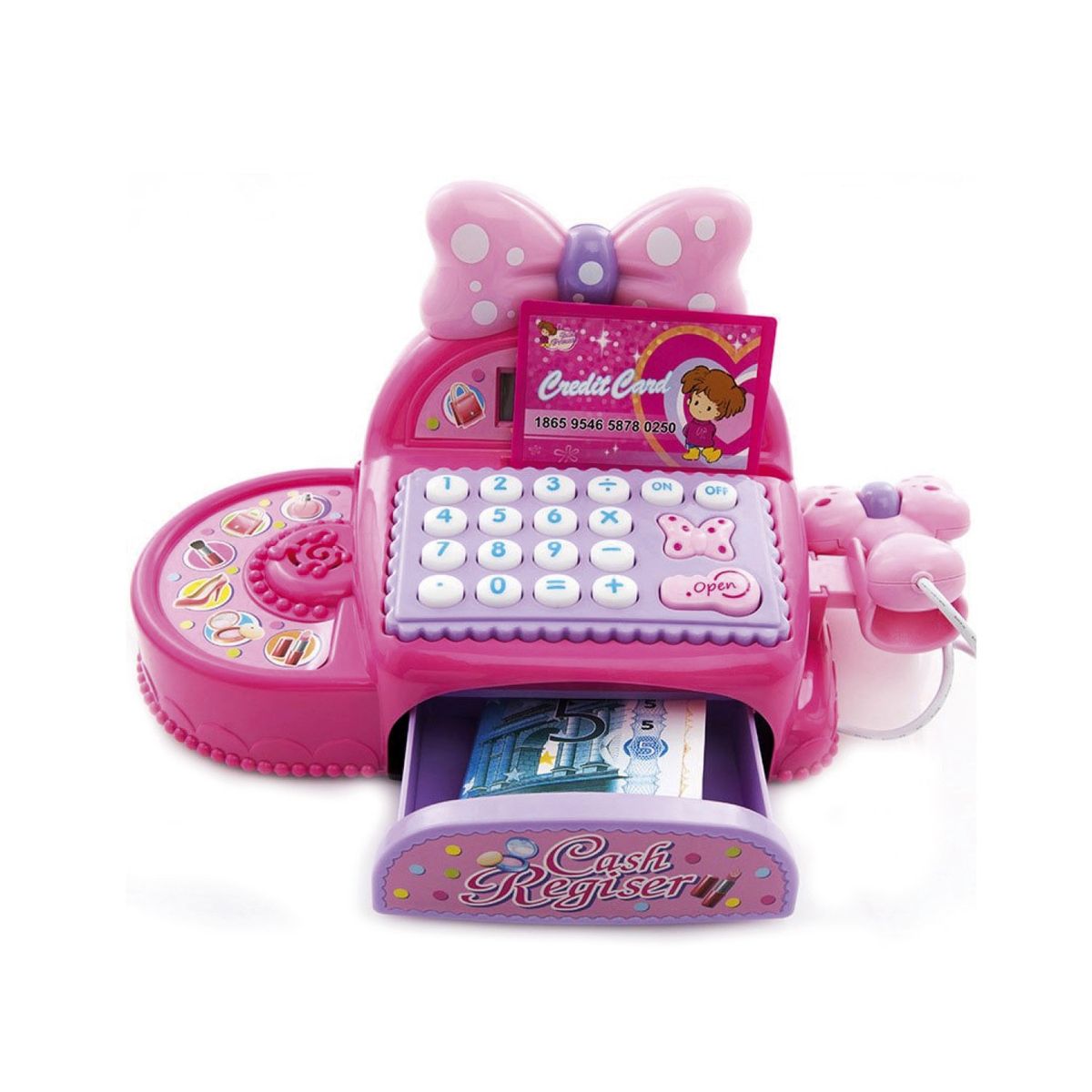 GENERICO - Maquina Caja Registradora Juguete Panel Lcd - SC