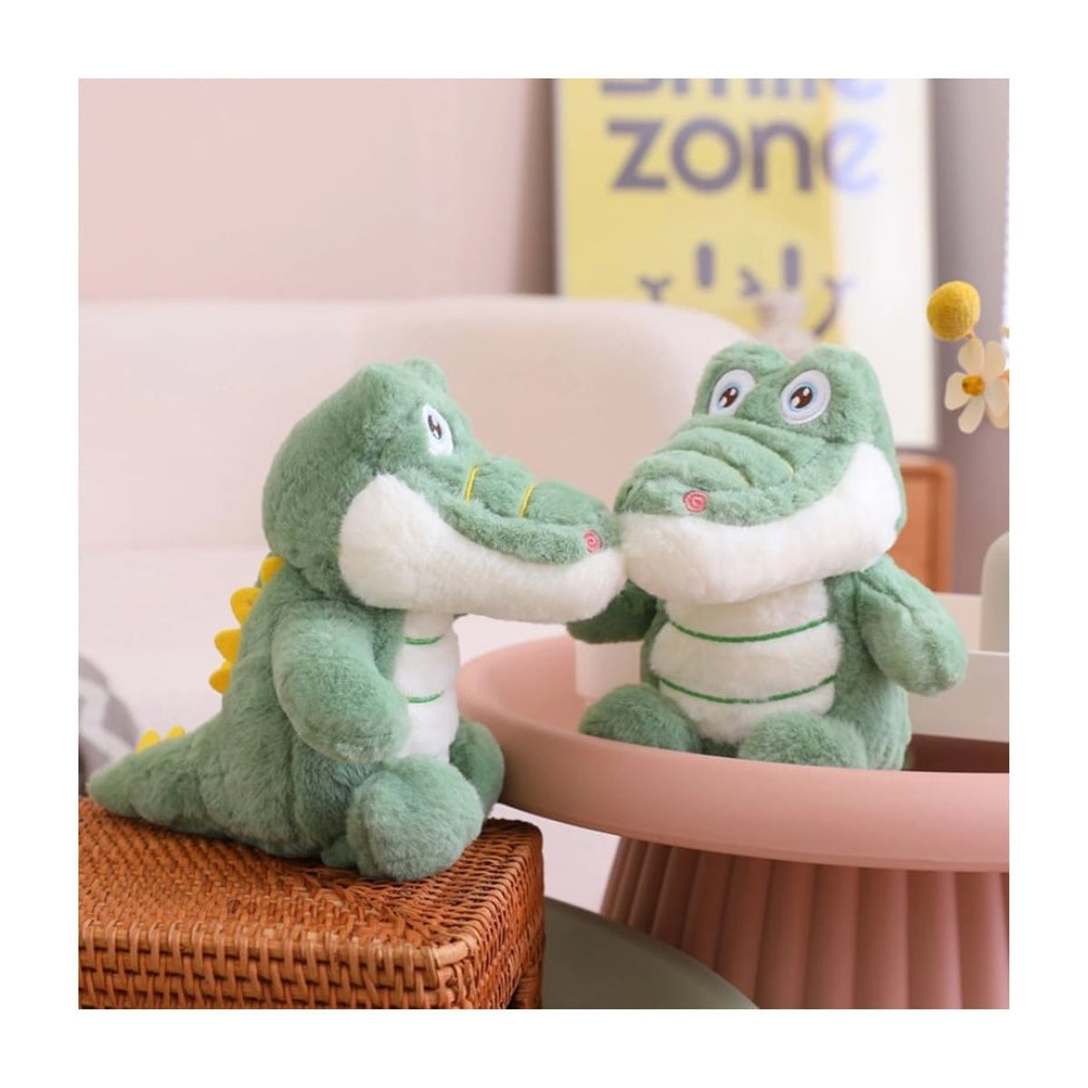 GENERICO - Peluche De Cocodrilo Para Niños Kawaii 23CM