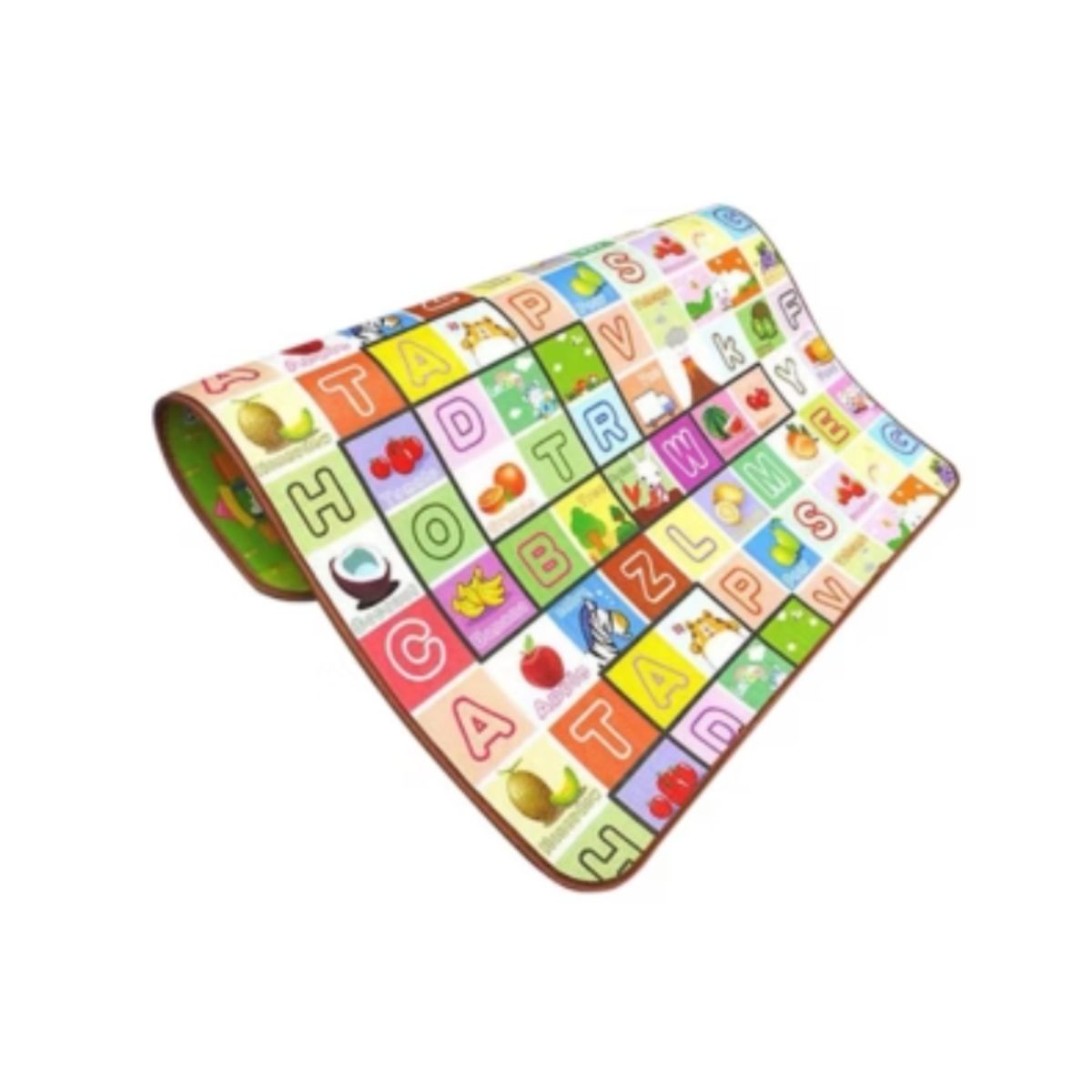 GENERICO - Alfombra De Goma Para Bebe 100X100X05 CM