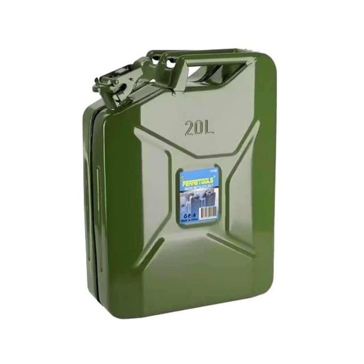 GENERICO - Bidón Metálico 20 Lts para Combustibles