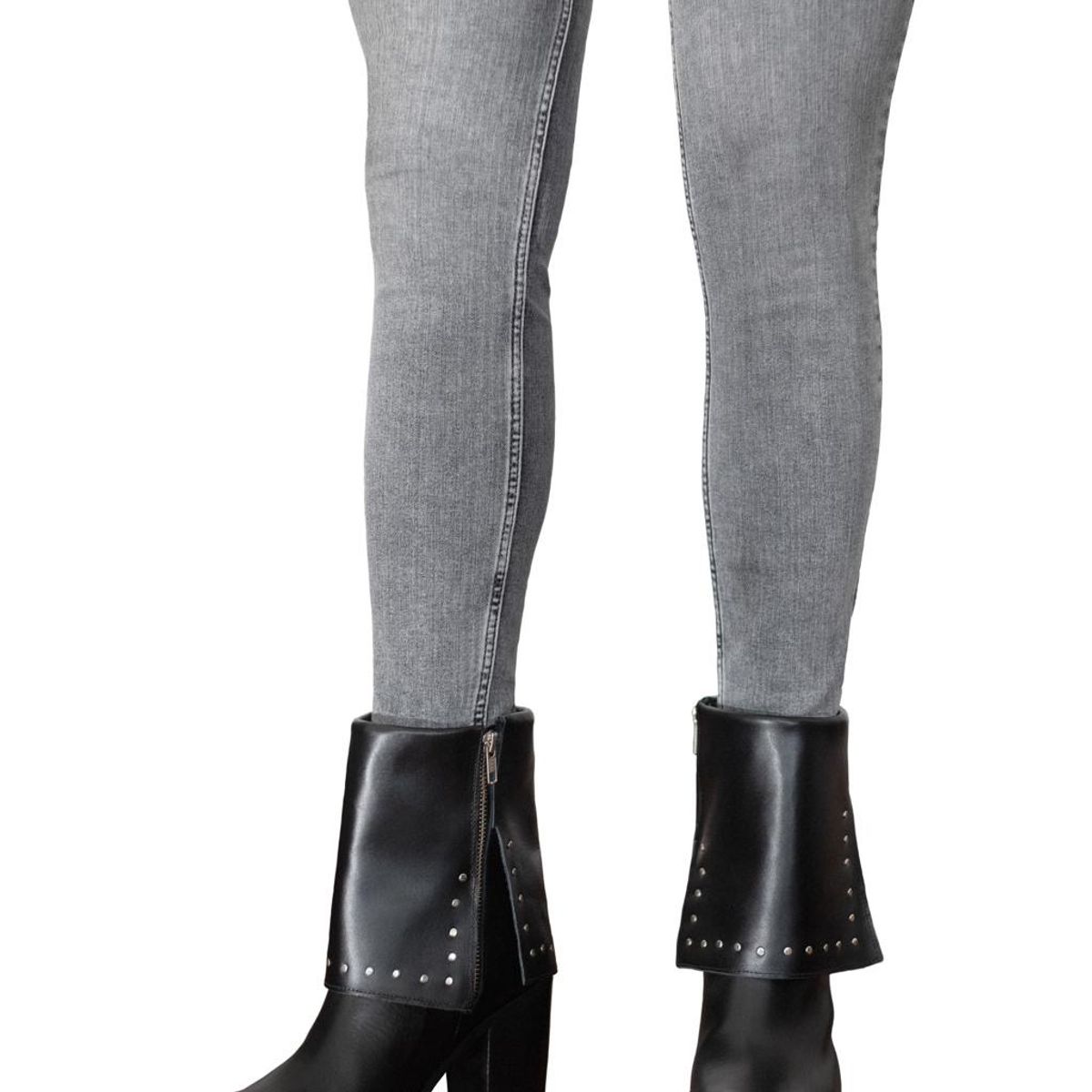 MOSSA - Botin Madonna Negro Cierre