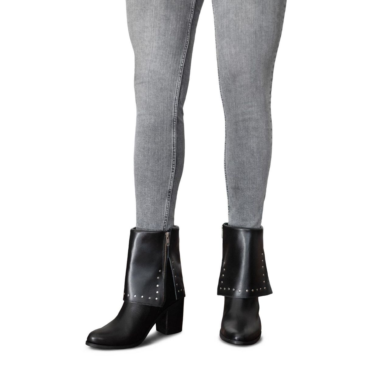 MOSSA - Botin Madonna Negro Cierre