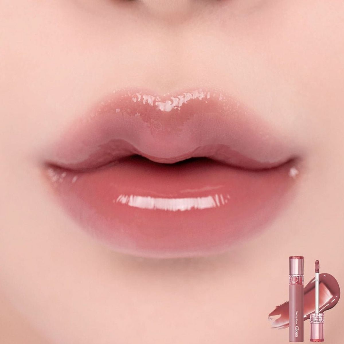 ROMAND - Brillo labial con color hidratante efecto volumen Rose Finch