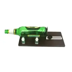 GENERICO - Cortador Botella Vidrio Base Metalica Kit Accesorios