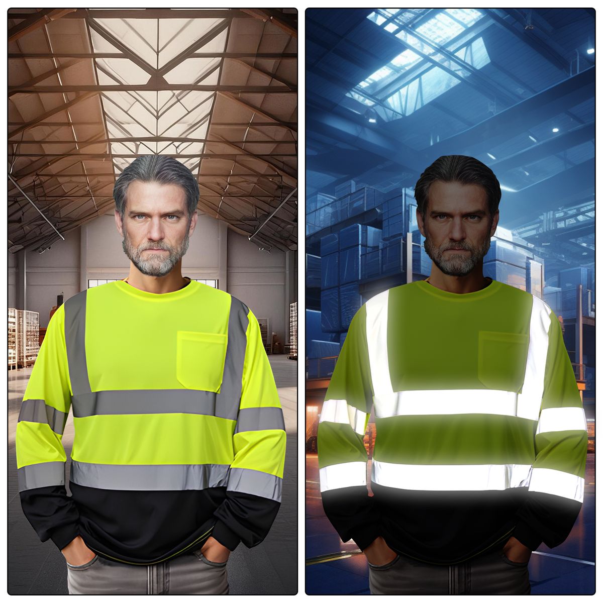 KOKILA - Traje de trabajo amarillo para geólogos masculinos