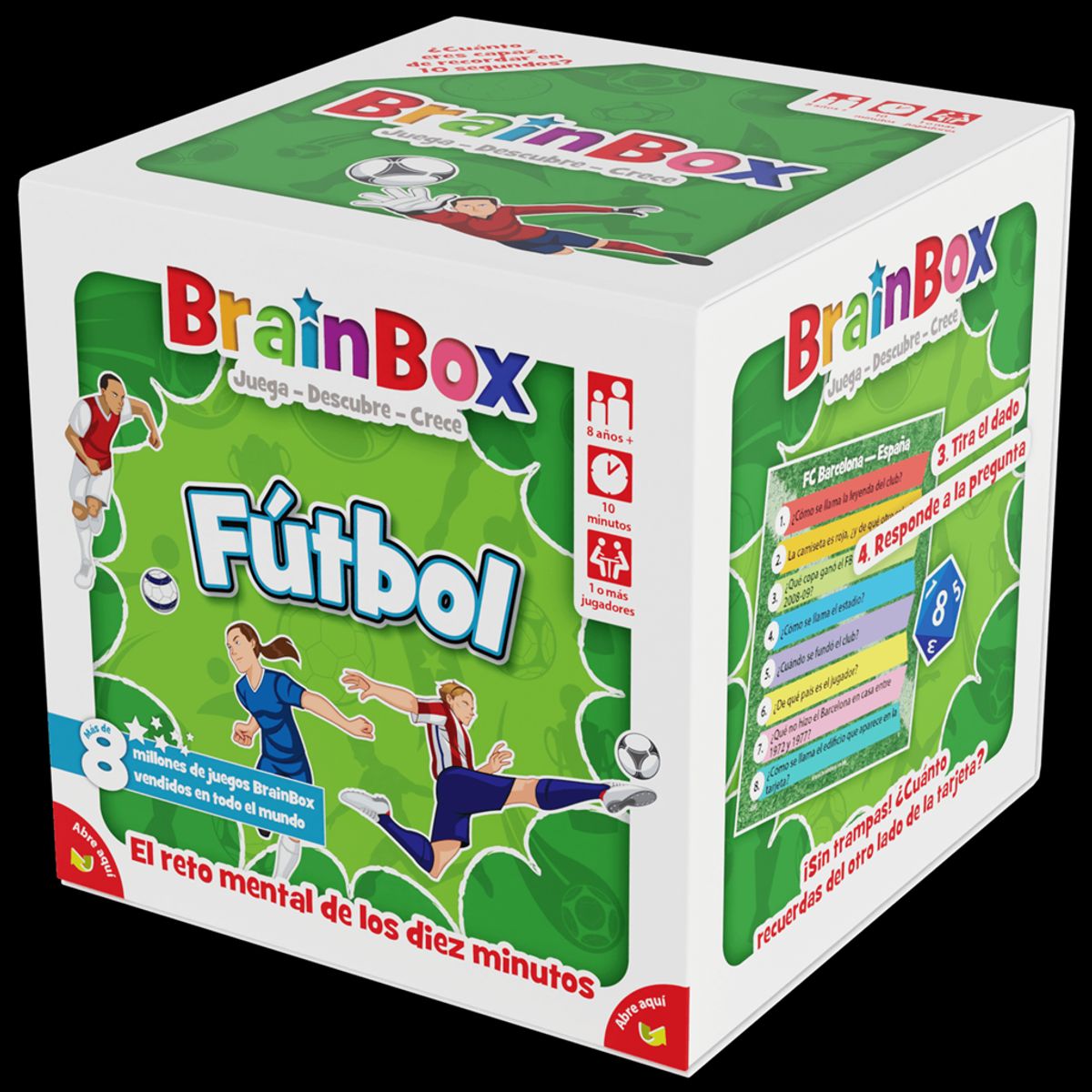EDGE ENTERTAINMENT - Brainbox Futbol - Juego De Mesa - Español