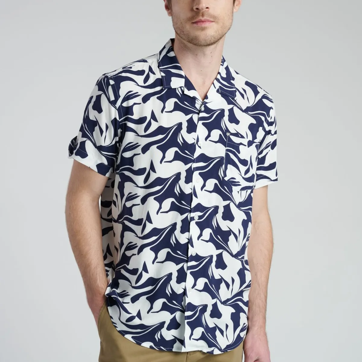NEW MAN - Camisa Milano Azul New Man