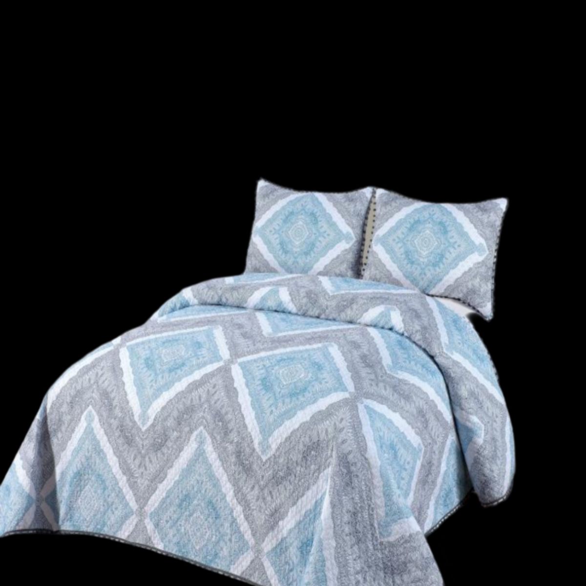 GENERICO - Cubrecama Ligero De Verano Con Pompones - Elegancia Ideal King D1