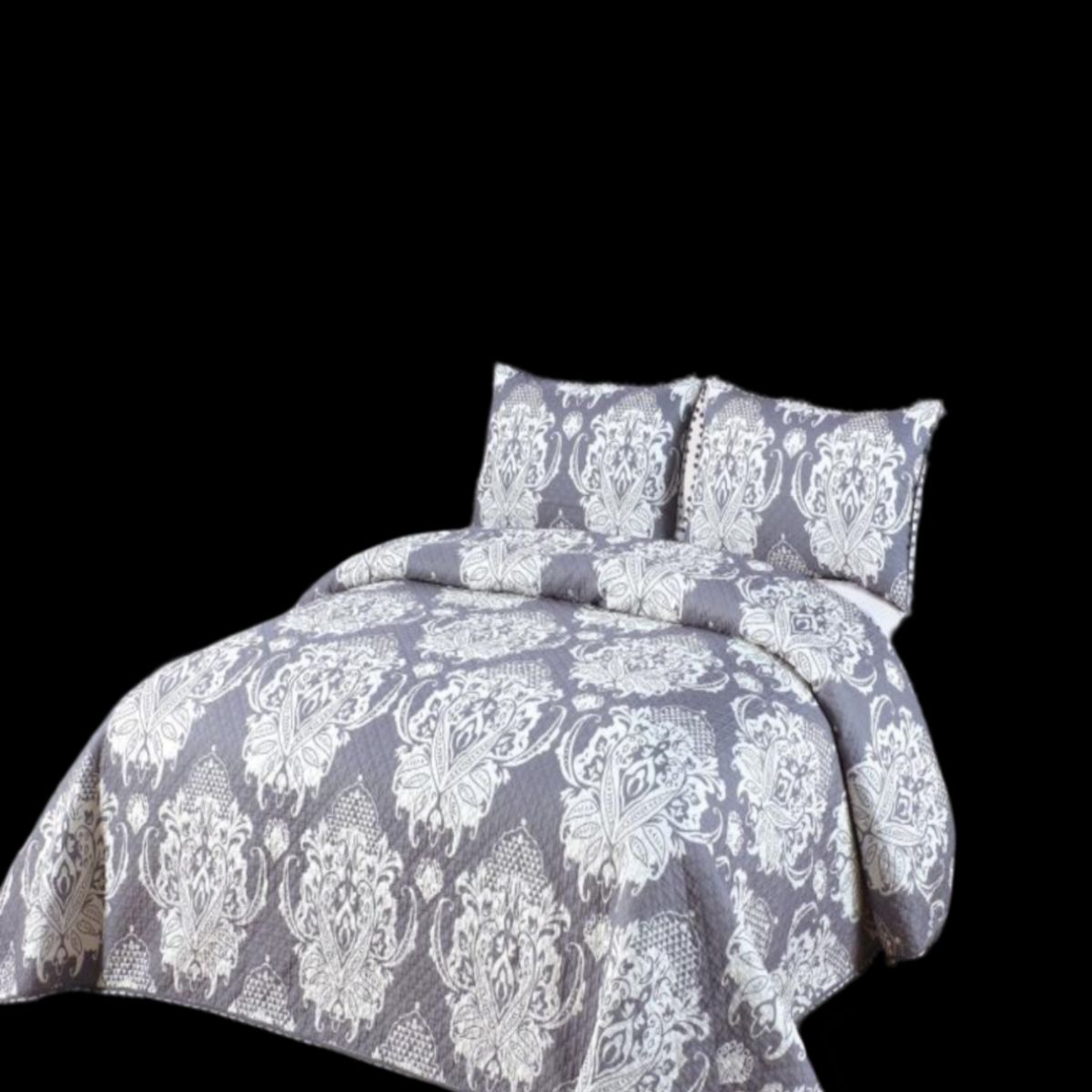 GENERICO - Cubrecama Ligero De Verano Con Pompones - Elegancia Ideal King D4