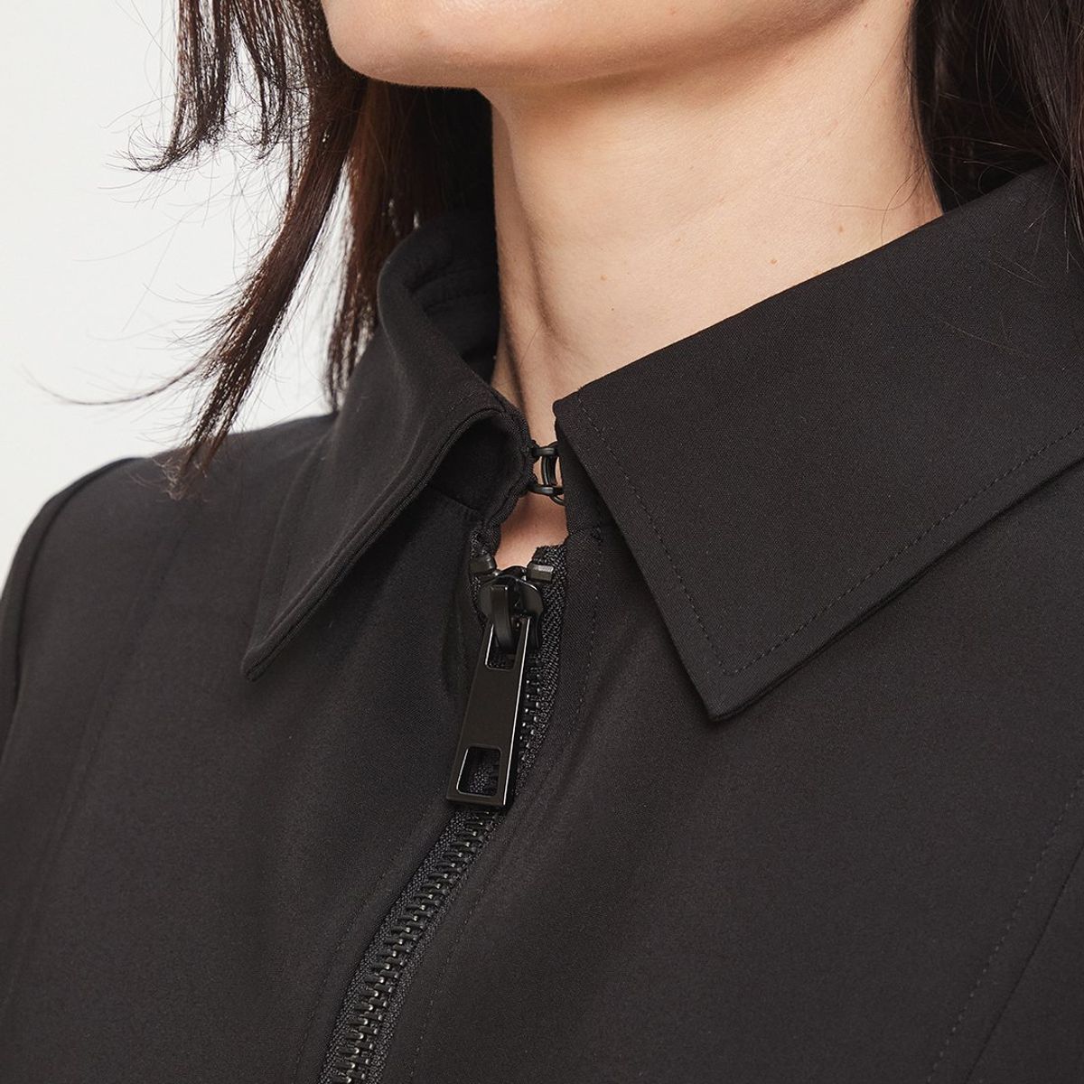 ASH - Trench Negro Mujer Ash