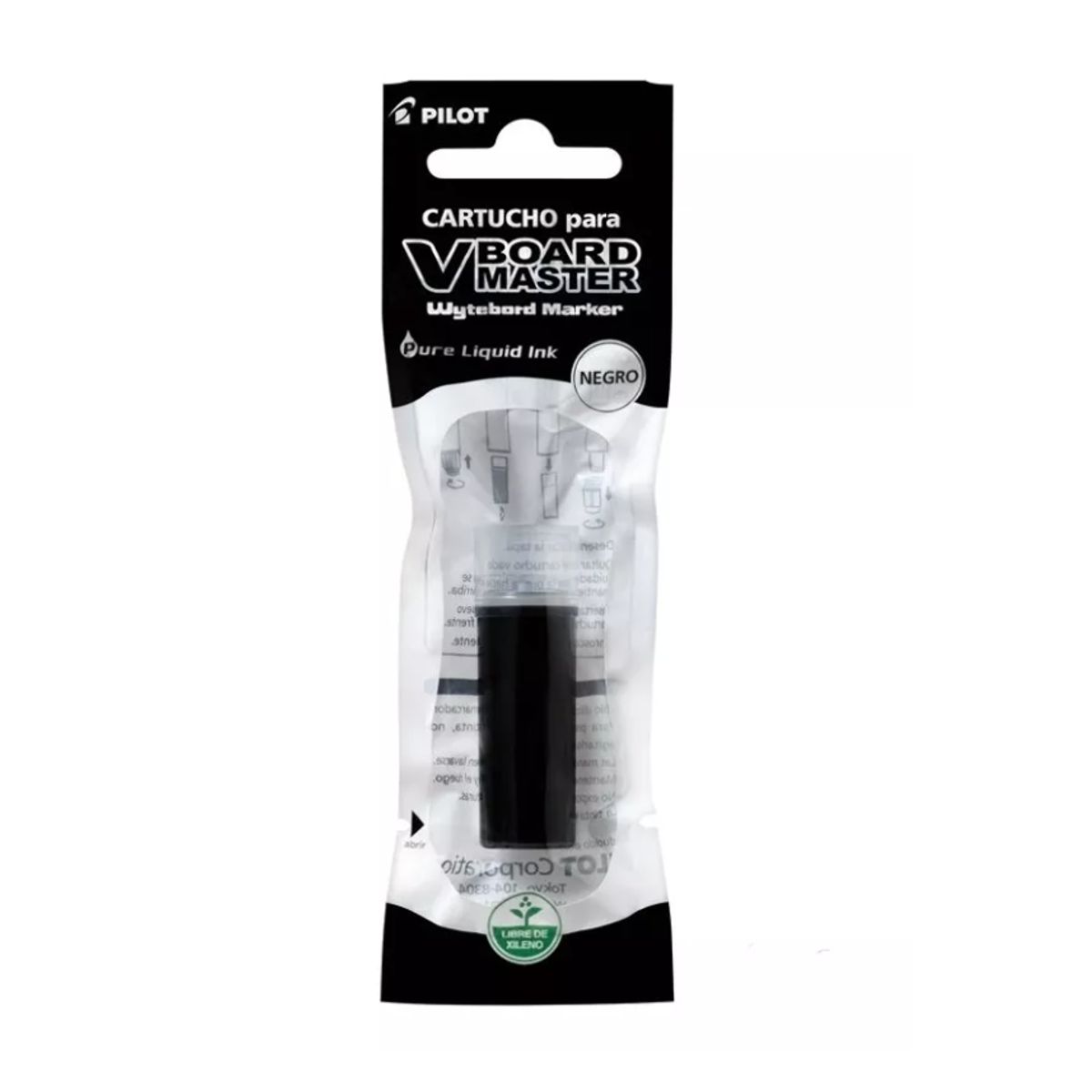 GENERICO - Cartucho Recarga Plumones Pilot Vboard Pack 12 Unidades
