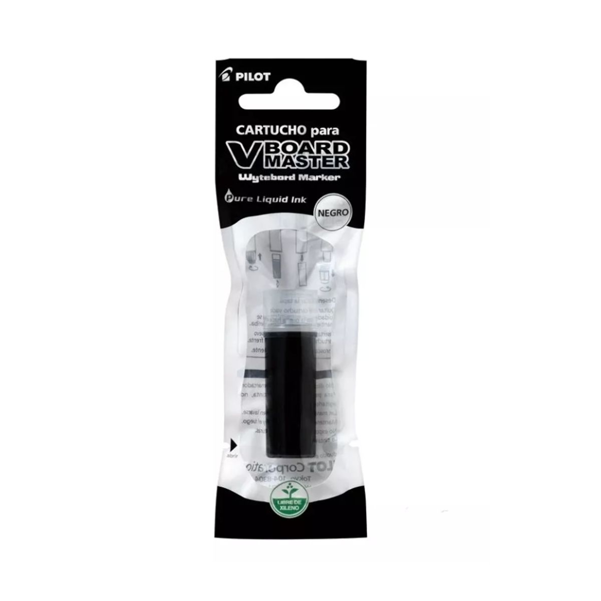 GENERICO - Cartucho Recarga Plumones Pilot Vboard Pack 12 Unidades
