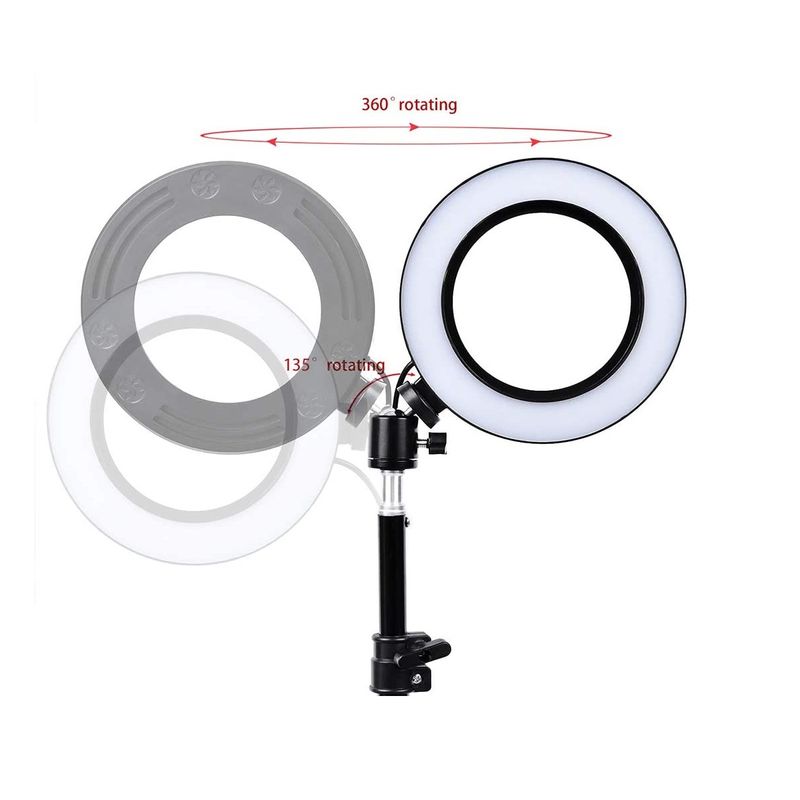 GENERICO - Iluminador Anillo Aro De Luz Lampara Led - Fotografía