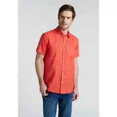 NEW MAN - Camisa Colchester Rojo