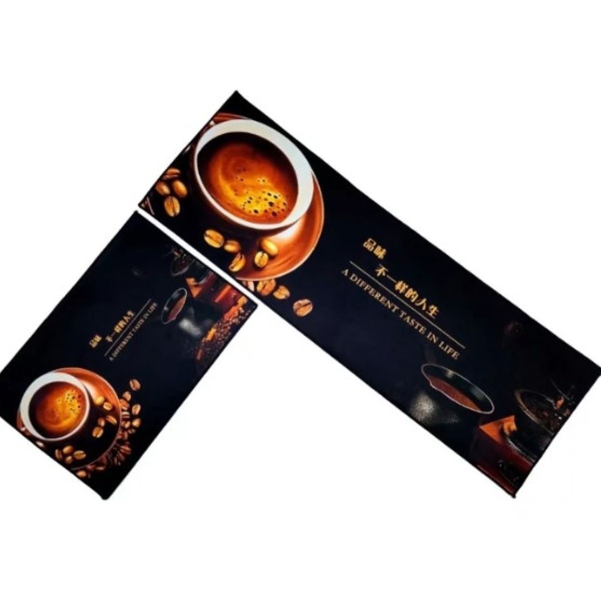 GENERICO - Alfombra Para Cocina Piso Baño Antideslizante Set 2 En 1