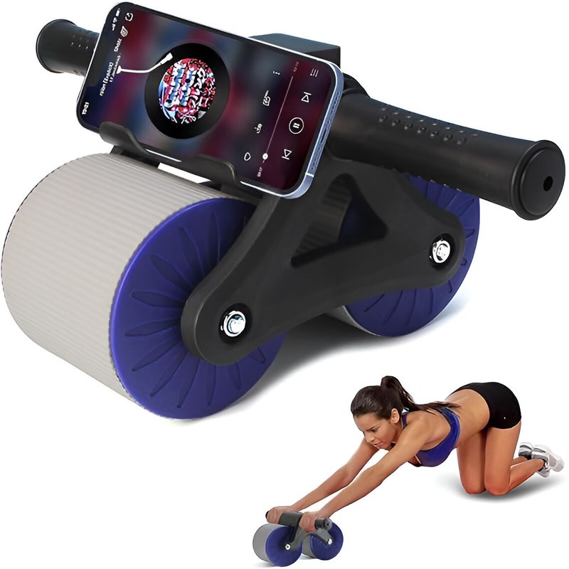 CRUSEC - Rueda De Ejercicios Abdominales Rebote Con Automático