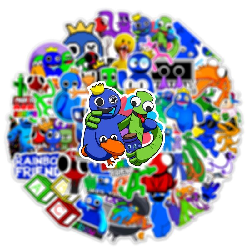 GENERICO - Rainbow Friends Roblox Set 50 Stickers