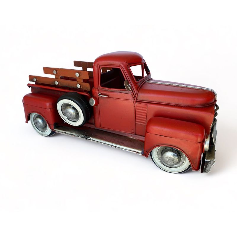 MONTREAL - Camioneta A Escala, Colección Decoración Vintage En Fierro 2