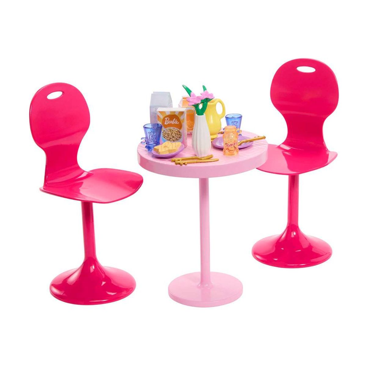 BARBIE - Barbie Piezas De Narracion - Mesa Con Sillas