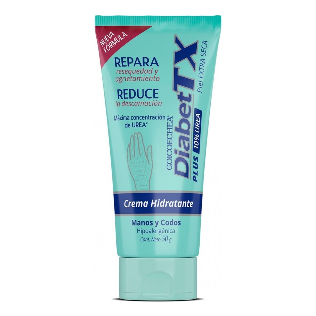 GENOMMA LAB - Diabet Tx Crema Manos Y Codos 10% Urea 50g