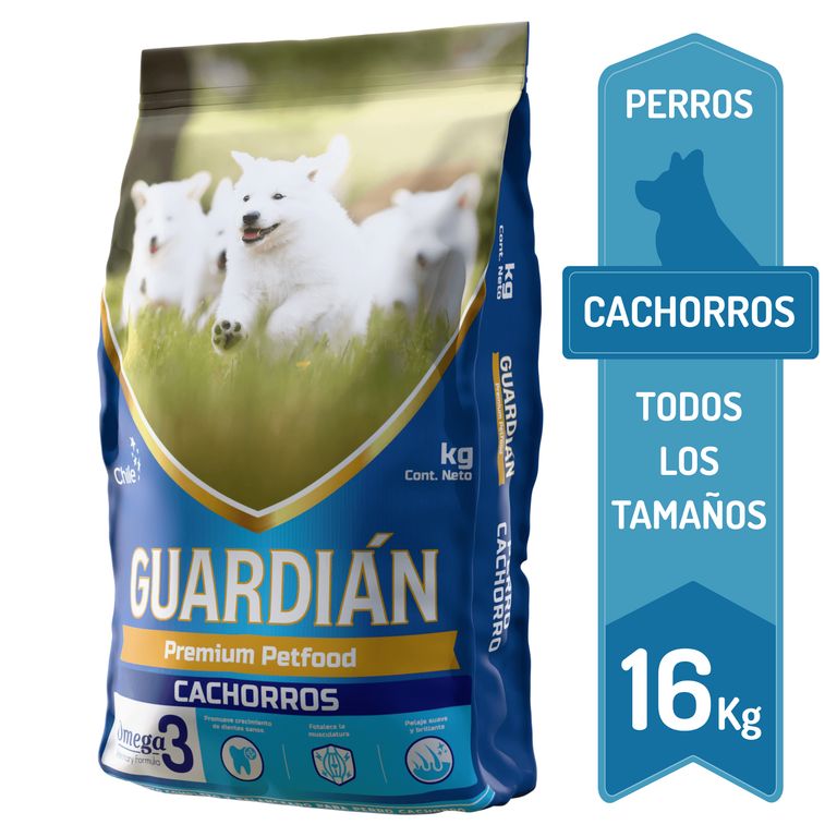Alimento Guardian perro cachorro 16Kg