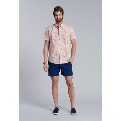 Imagen 2 del producto Camisa Estampada Nevada Fj Rojo