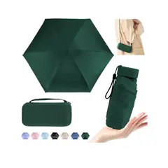 GENERICO - Mini Paragua Plegable Sombrillas Bolsillo Portátil Anti-uv