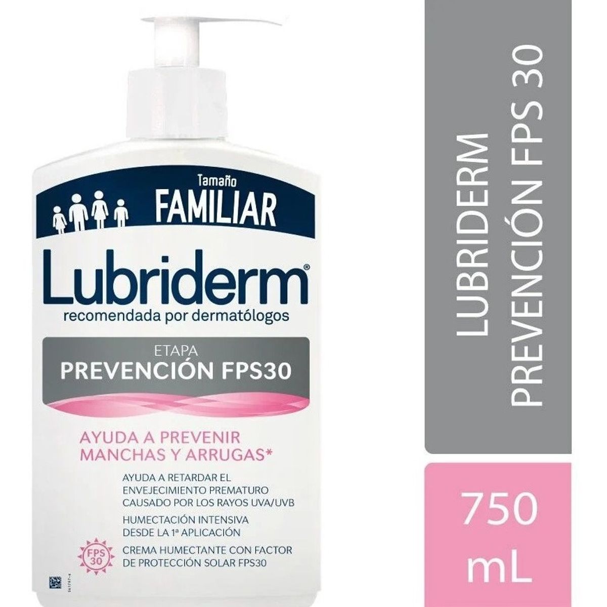 LUBRIDERM - Lubriderm Crema Corporal Prevencion Fps30 750ml.-
