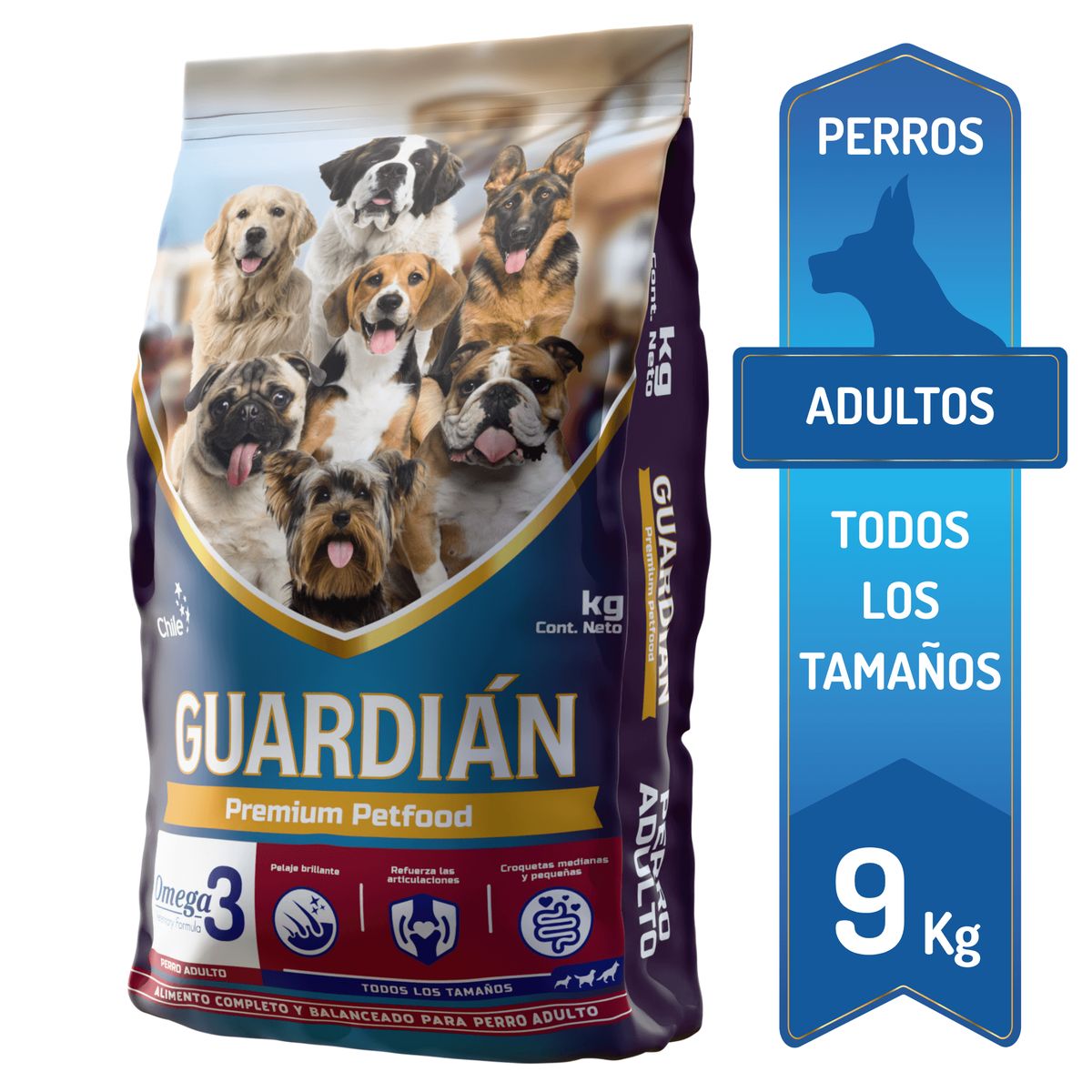 TRESKO - Alimento Guardián perro adulto 9Kg