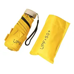 GENERICO - Mini Paraguas Plegable Portátil Sombrillas Cápsula Anti Uv