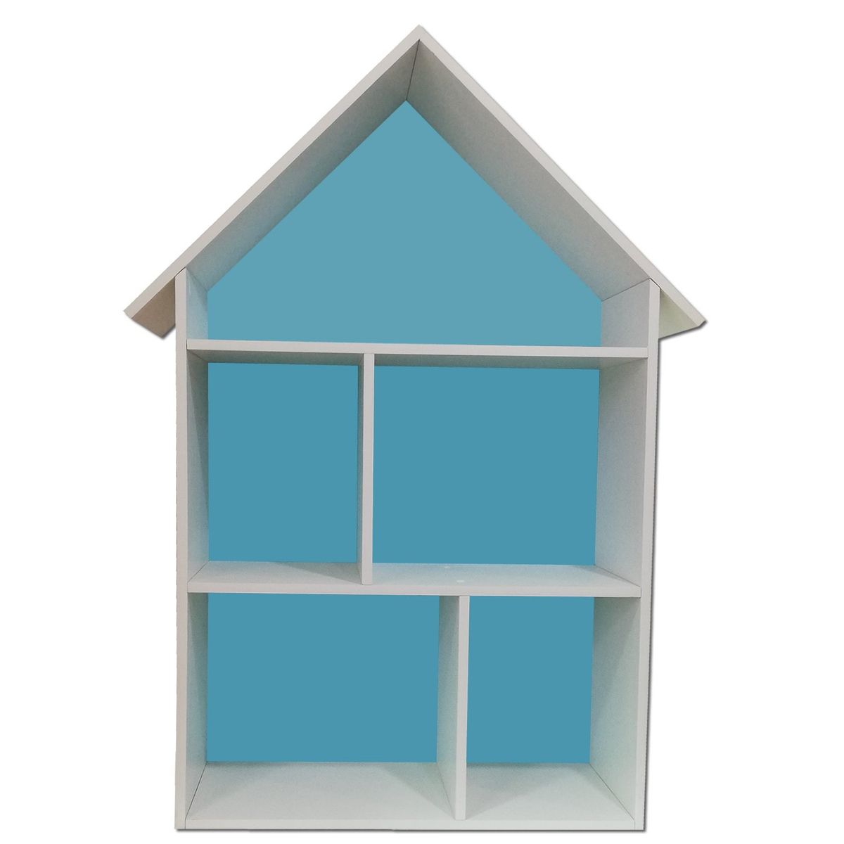 MUEBLES KIDS - Repisa casa celeste