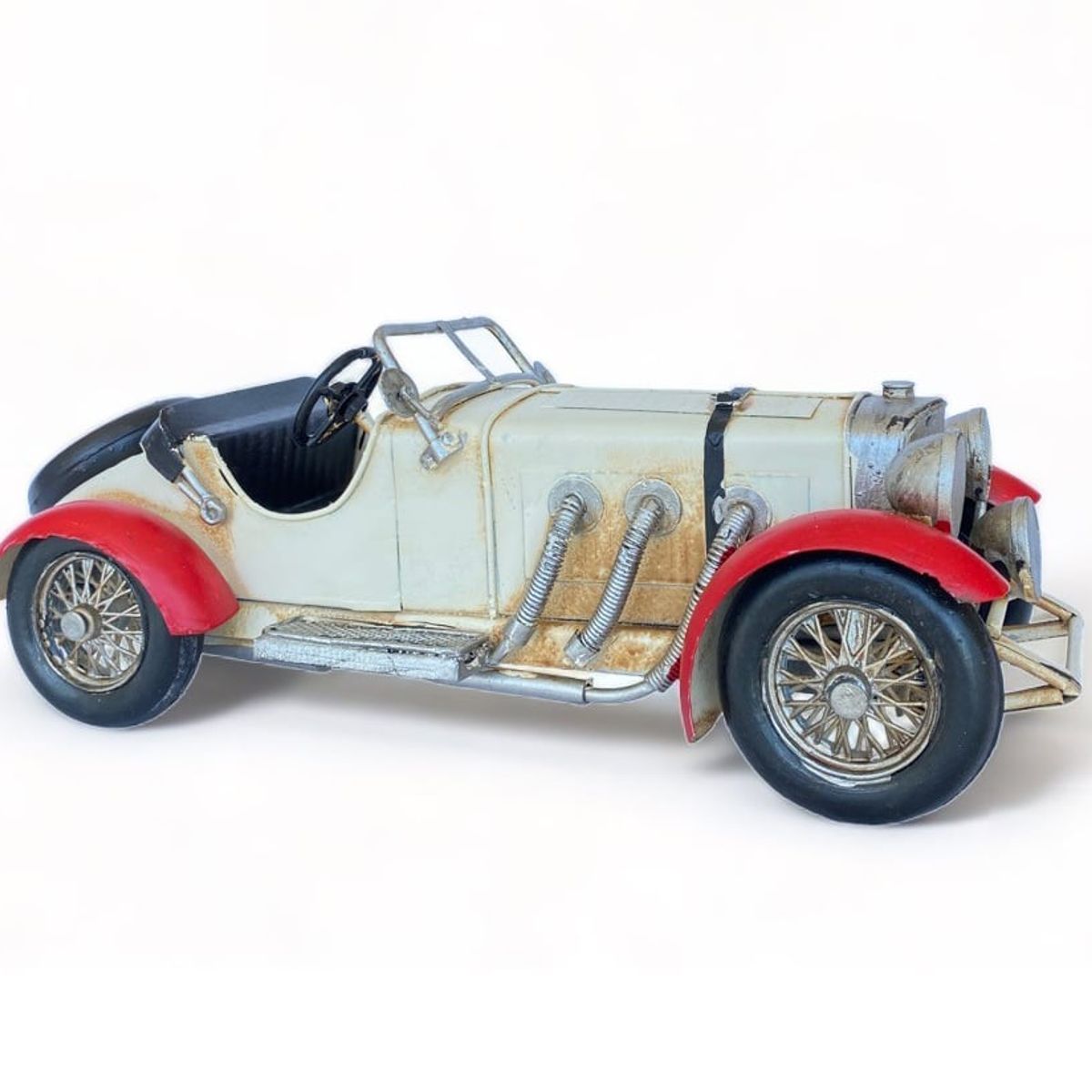 MONTREAL - Auto A Escala Tipo Mercedes Antiguo Decoración Vintage