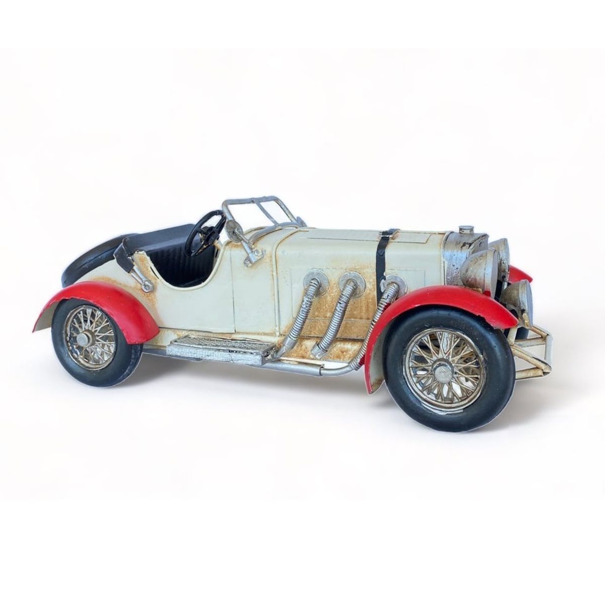 MONTREAL - Auto A Escala Tipo Mercedes Antiguo Decoración Vintage