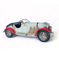 Auto A Escala Tipo Mercedes Antiguo Decoración Vintage