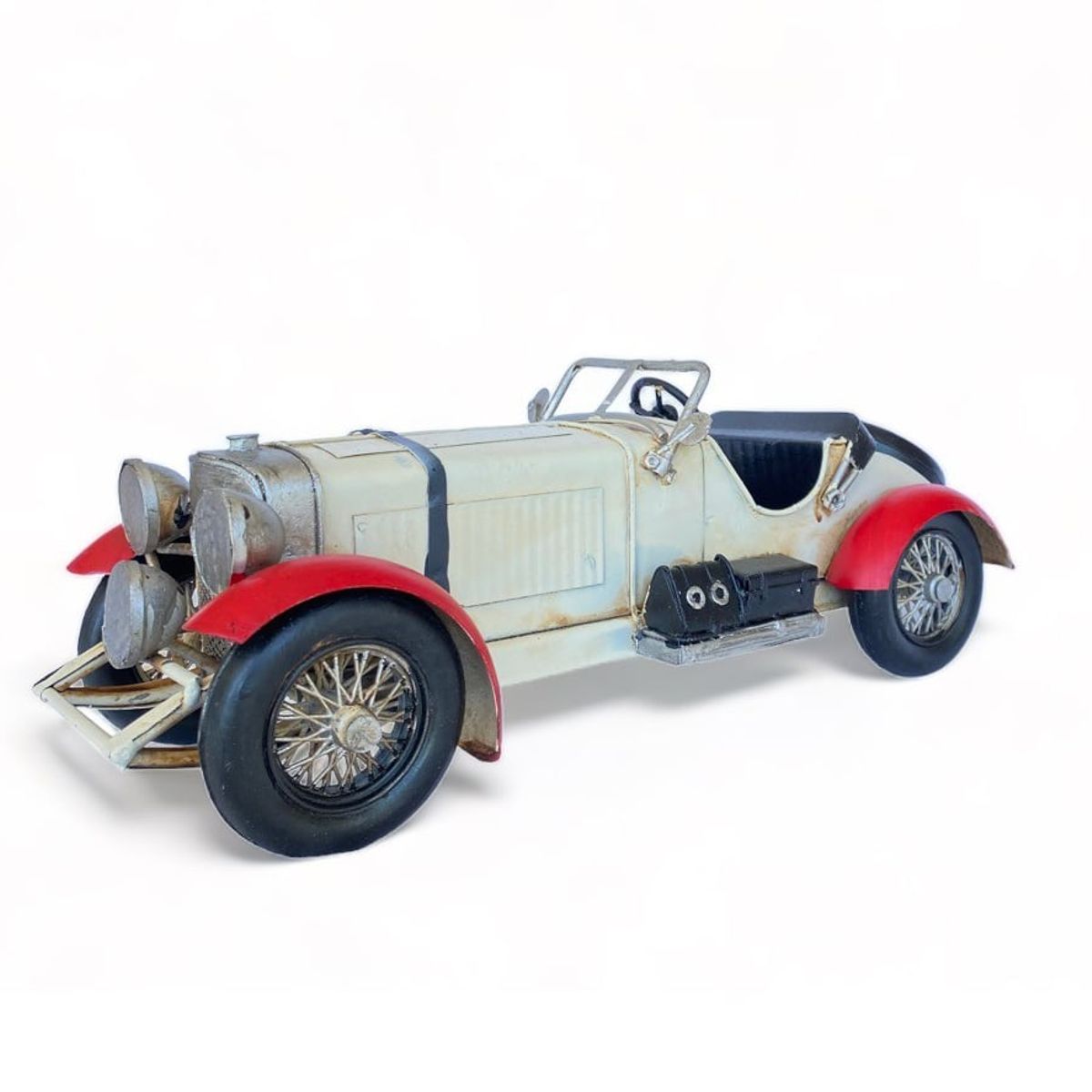 MONTREAL - Auto A Escala Tipo Mercedes Antiguo Decoración Vintage