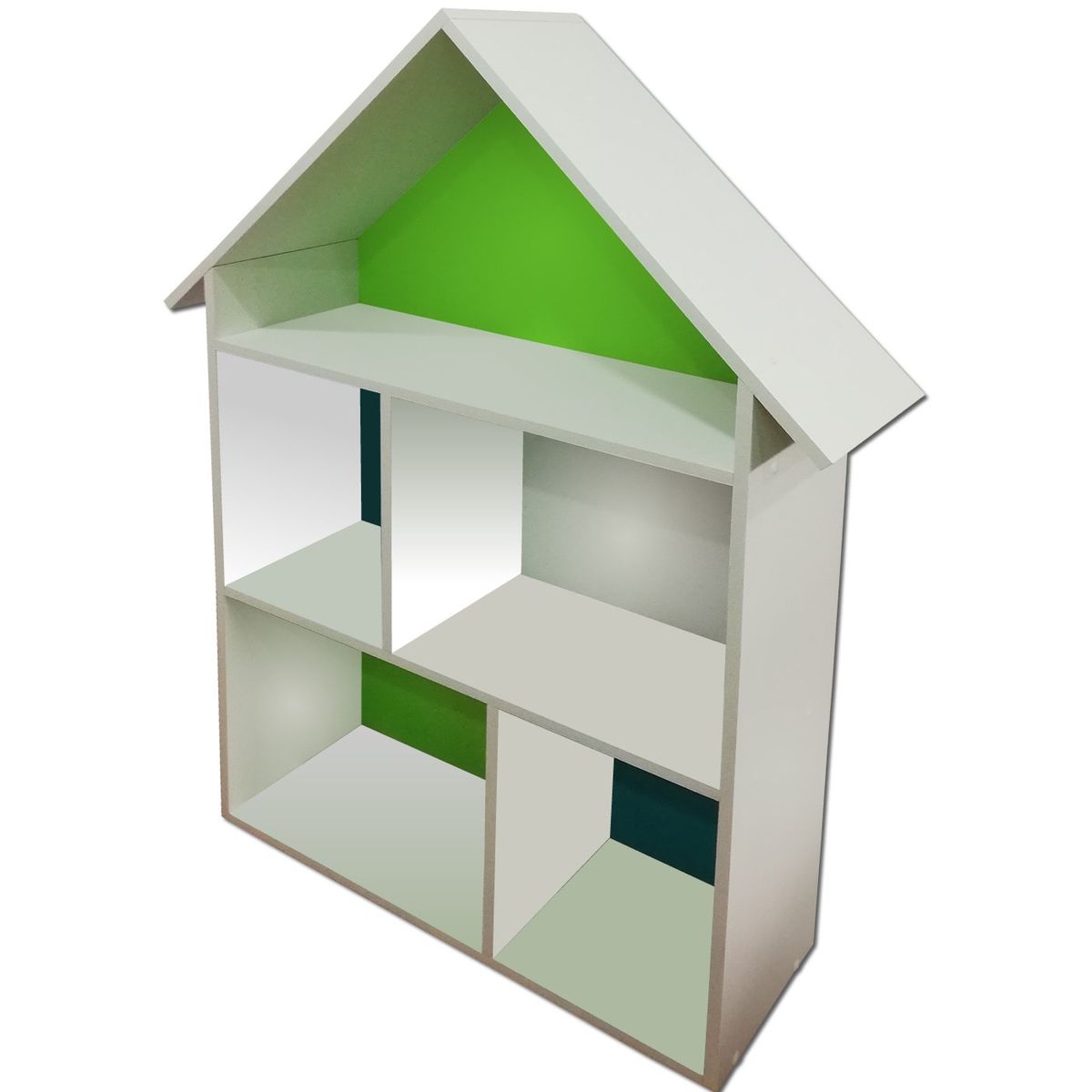 MUEBLES KIDS - Repisa casa geométrica