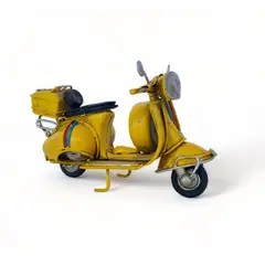 MONTREAL - Moto A Escala Tipo Vespa Decoración Vintage En Fierro S