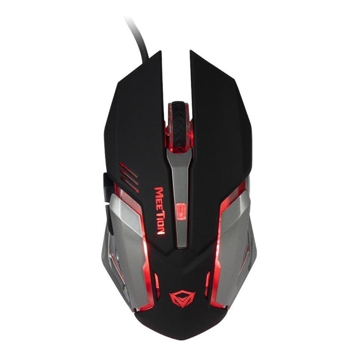 MEETION - Mouse Gamer Meetion M915 Mt-m915 Black Mouse Óptico