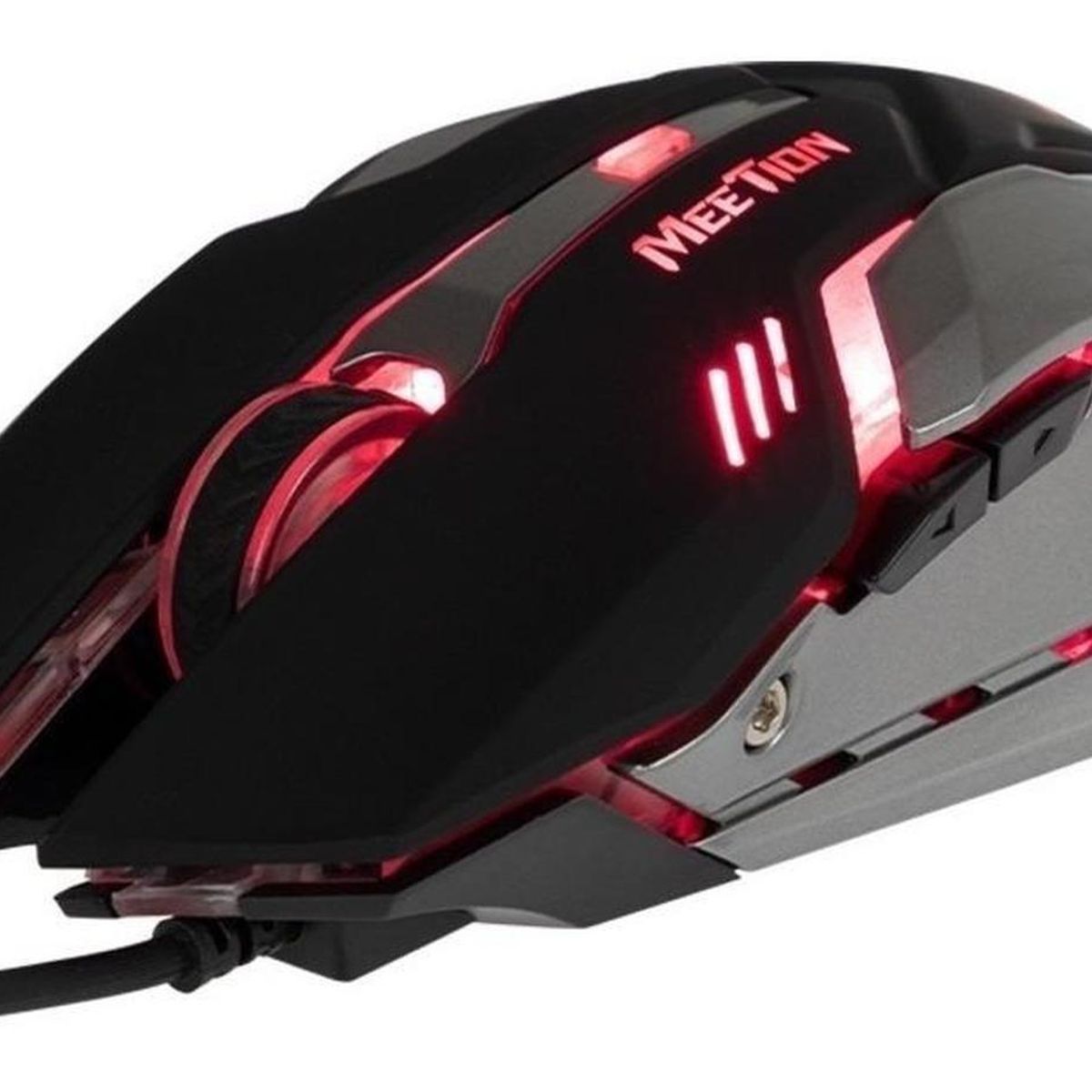 MEETION - Mouse Gamer Meetion M915 Mt-m915 Black Mouse Óptico