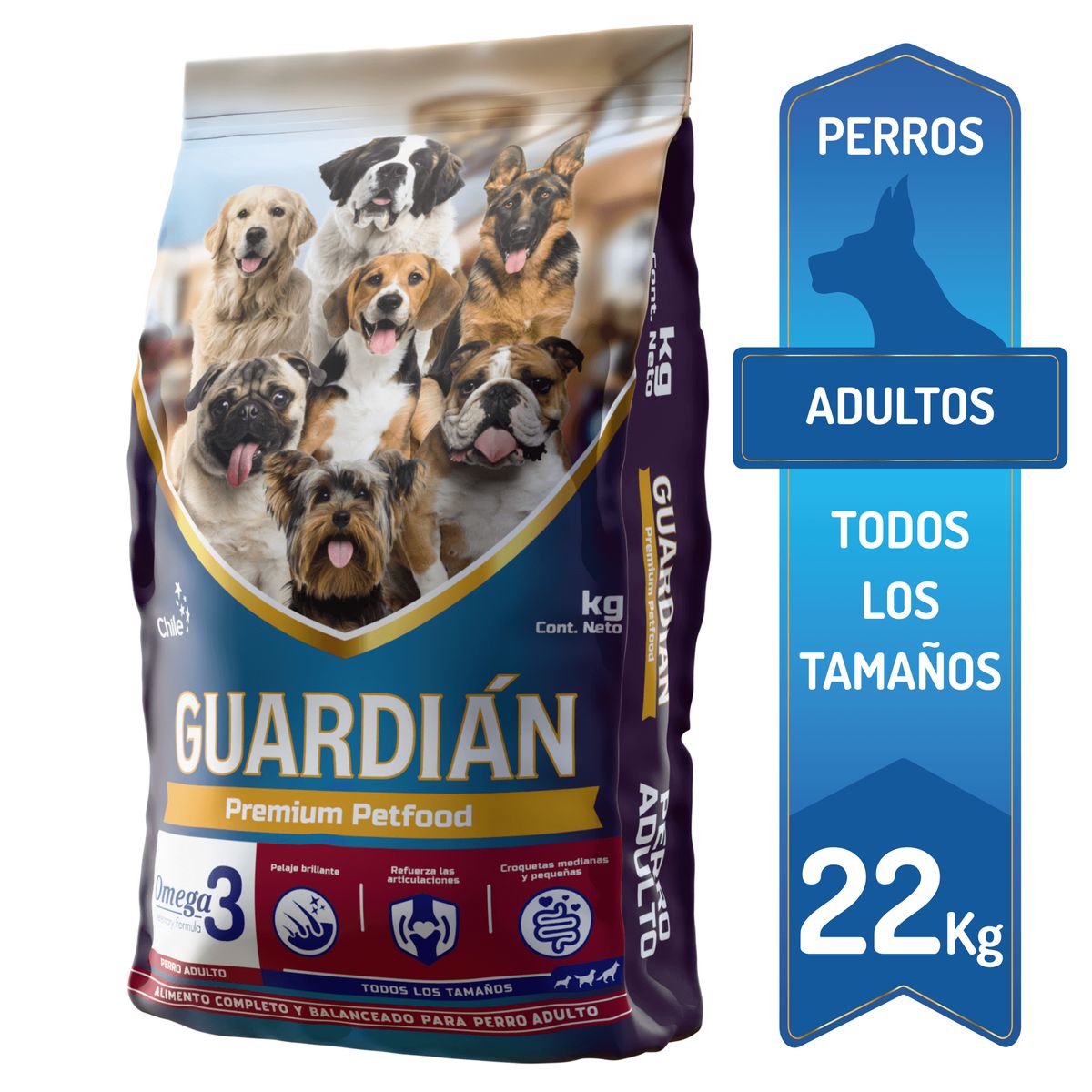 TRESKO - Alimento Guardián perro adulto 22Kg