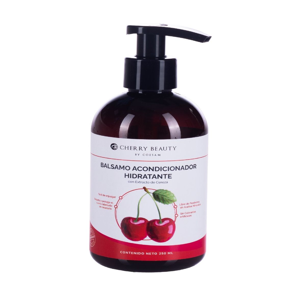 COESAM - Bálsamo Acondicionador Hidratante Con Pantenol y Extracto De Cereza.-