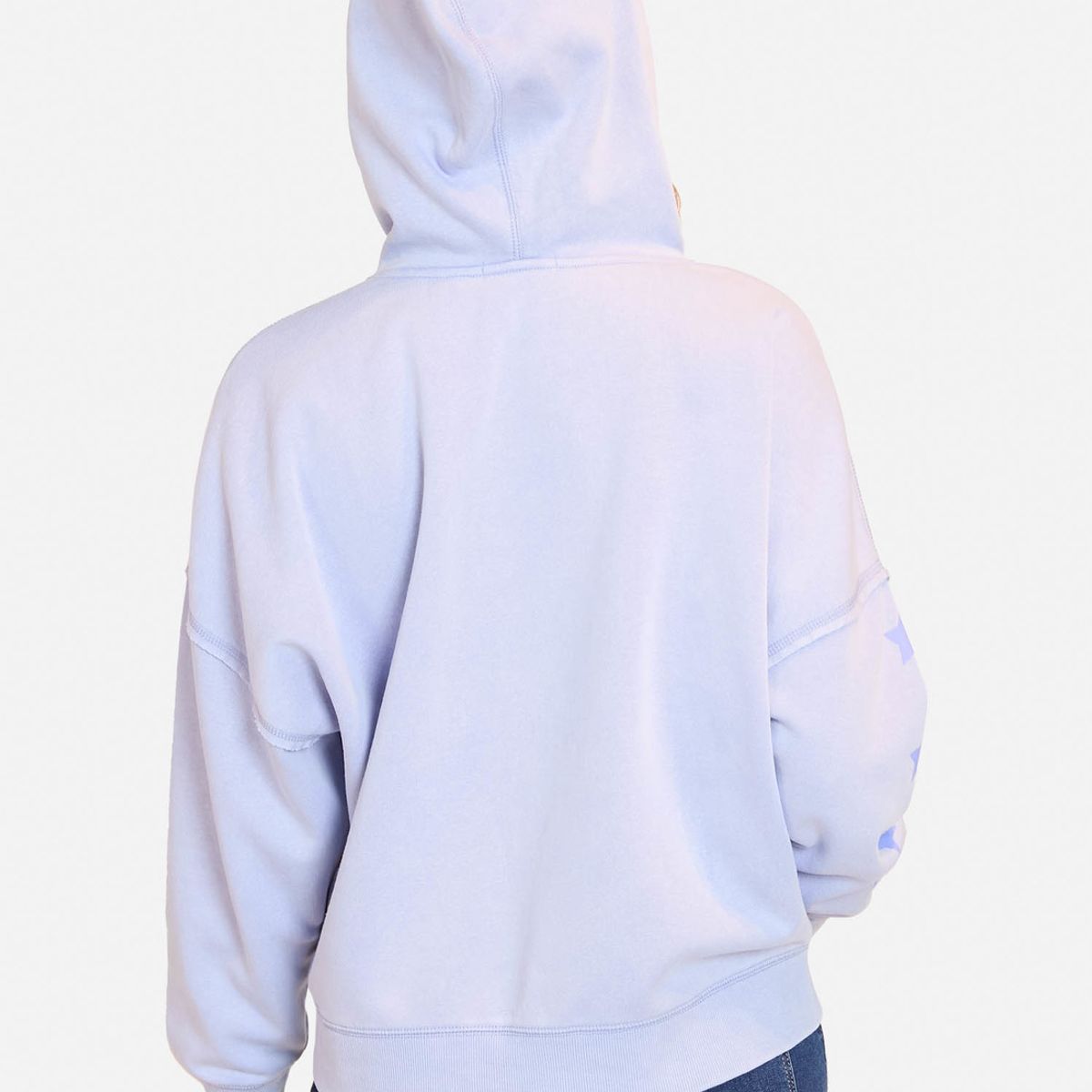 MAUI AND SONS - Poleron Canguro Venice Beach Crew Neck Hoodie Morado Mujer Maui And Sons