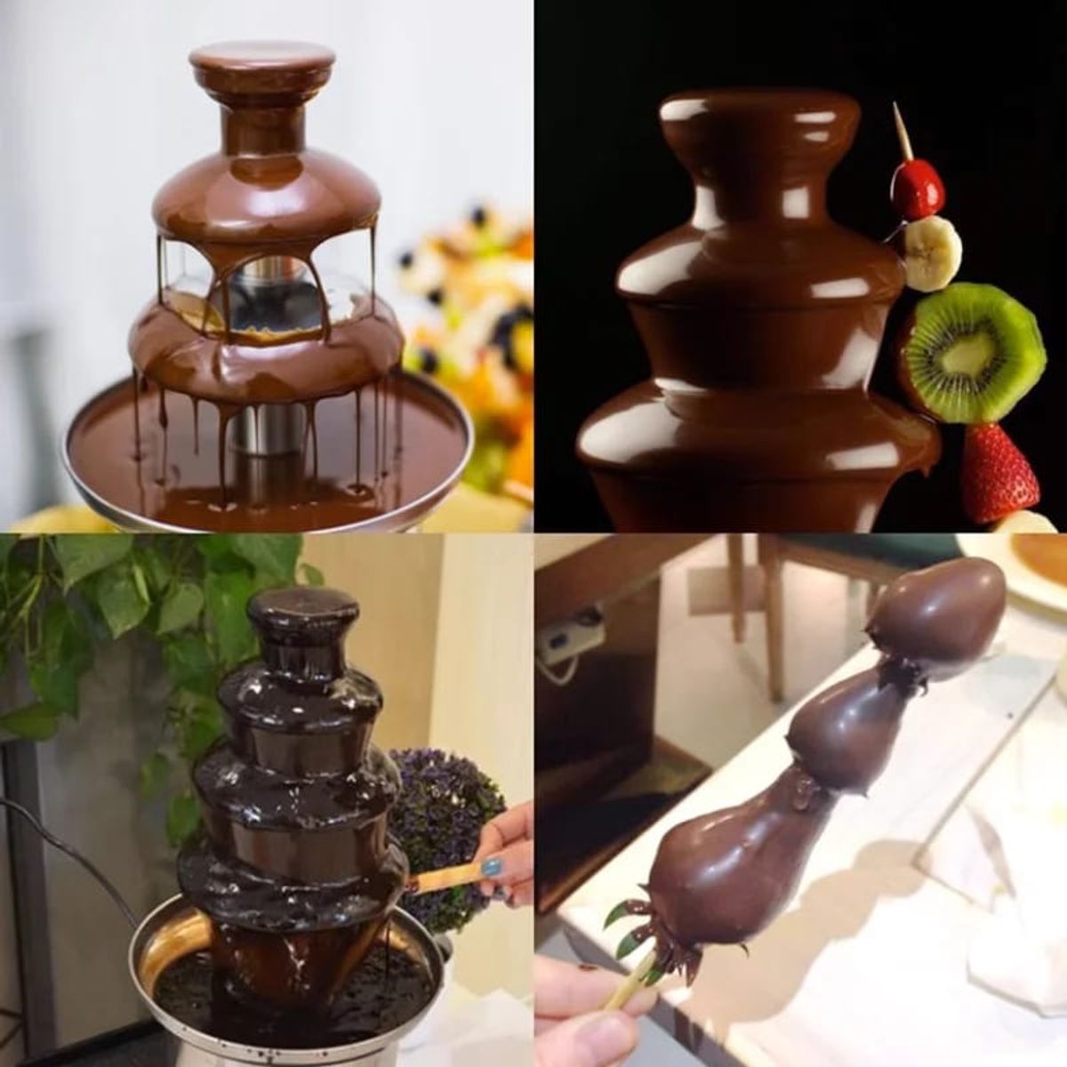 GENERICO - Fuente De Chocolate Cascada 4 Niveles