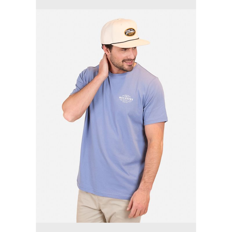 MAUI AND SONS - Polera MC Ride You Life Morado Hombre Maui And Sons